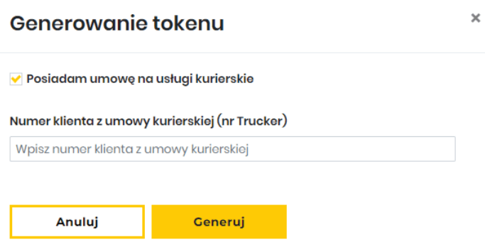 Generación del token