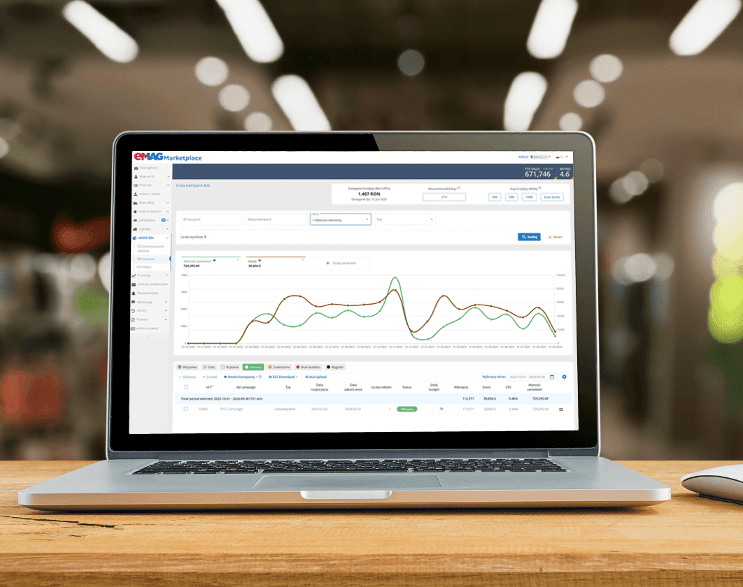 eMAG – registro e inicio de las ventas