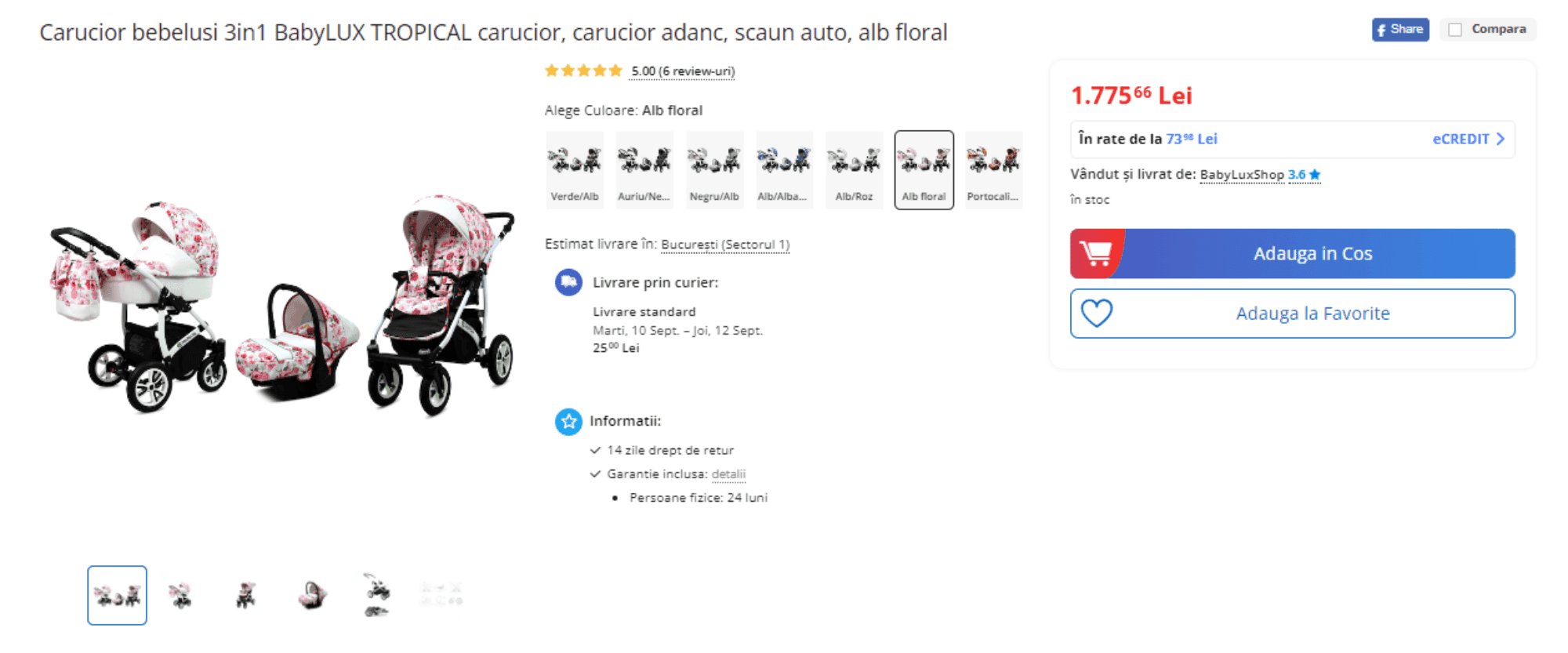 Alta de ofertas en eMAG